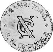Mexico 10 Centavos Chiconcuautla 1915 KM# 756 TRANSITORIO XC S.N.DEPUEBLA coin reverse Mexico 10 Centavos Chiconcuautla 1915 KM# 756 TRANSITORIO XC S.N.DEPUEBLA coin reverse