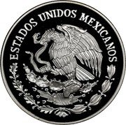 Mexico 10 Pesos State of Tlaxcala 2003 Mo Proof KM# 682 ESTADOS UNIDOS MEXICANOS coin obverse Mexico 10 Pesos State of Tlaxcala 2003 Mo Proof KM# 682 ESTADOS UNIDOS MEXICANOS coin obverse