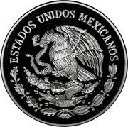Mexico 10 Pesos State of Puebla 2004 Mo Proof KM# 737 ESTADOS UNIDOS MEXICANOS coin obverse Mexico 10 Pesos State of Puebla 2004 Mo Proof KM# 737 ESTADOS UNIDOS MEXICANOS coin obverse