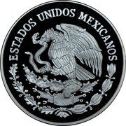 Mexico 10 Pesos State of Chihuahua 2005 Mo Proof KM# 753 ESTADOS UNIDOS MEXICANOS coin obverse Mexico 10 Pesos State of Chihuahua 2005 Mo Proof KM# 753 ESTADOS UNIDOS MEXICANOS coin obverse