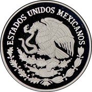 Mexico 10 Pesos Federal District 2006 Mo Proof KM# 778 ESTADOS UNIDOS MEXICANOS coin obverse Mexico 10 Pesos Federal District 2006 Mo Proof KM# 778 ESTADOS UNIDOS MEXICANOS coin obverse
