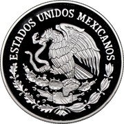 Mexico 10 Pesos Campeche 2006 Mo Proof KM# 759 ESTADOS UNIDOS MEXICANOS coin obverse Mexico 10 Pesos Campeche 2006 Mo Proof KM# 759 ESTADOS UNIDOS MEXICANOS coin obverse
