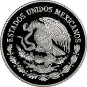 Mexico 10 Pesos State of Nayarit 2007 Mo Proof KM# 833 ESTADOS UNIDOS MEXICANOS coin obverse Mexico 10 Pesos State of Nayarit 2007 Mo Proof KM# 833 ESTADOS UNIDOS MEXICANOS coin obverse