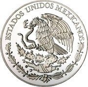 Mexico 10 Pesos 500 Years of Historical Memory of Mexico-Tenochtitlan 2021 Mº Proof ESTADOS UNIDOS MEXICANOS coin obverse