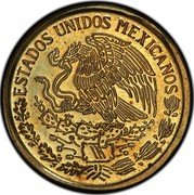 Mexico 10 Pesos Pattern. Cabeza De Coyolxauhtli 1980 Mo ESTADOS UNIDOS MEXICANOS coin obverse