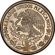 Mexico 10 Pesos Pattern. Coyolxauhqui 1980 Mo KM# Pn220 ESTADOS UNIDOS MEXICANOS coin obverse