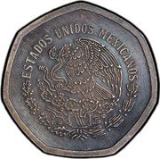 Mexico 10 Pesos (Pattern. Uniface Tuerca) ESTADOS UNIDOS MEXICANOS coin obverse Mexico 10 Pesos (Pattern. Uniface Tuerca) ESTADOS UNIDOS MEXICANOS coin obverse