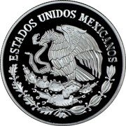 Mexico 10 Pesos State of Jalisco 2004 Mo Proof KM# 749 ESTADOS UNIDOS MEXICANOS coin obverse Mexico 10 Pesos State of Jalisco 2004 Mo Proof KM# 749 ESTADOS UNIDOS MEXICANOS coin obverse