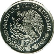 Mexico 100 000 Pesos Plutarco Elias Calles Pattern 1990 Mo Proof KM# Pn245b ESTADOS UNIDOS MEXICANOS coin obverse Mexico 100 000 Pesos Plutarco Elias Calles Pattern 1990 Mo Proof KM# Pn245b ESTADOS UNIDOS MEXICANOS coin obverse