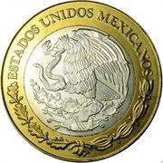 Mexico 100 Pesos State Of Yucatan 2003 Mo KM# 689 ESTADOS UNIDOS MEXICANOS coin obverse Mexico 100 Pesos State Of Yucatan 2003 Mo KM# 689 ESTADOS UNIDOS MEXICANOS coin obverse