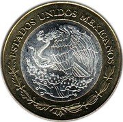Mexico 100 Pesos State Of Durango 2005 Mo KM# 714 ESTADOS UNIDOS MEXICANOS coin obverse Mexico 100 Pesos State Of Durango 2005 Mo KM# 714 ESTADOS UNIDOS MEXICANOS coin obverse