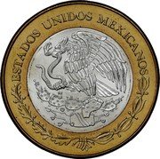 Mexico 100 Pesos Michoacan 2006 Mo KM# 785 ESTADOS UNIDOS MEXICANOS coin obverse Mexico 100 Pesos Michoacan 2006 Mo KM# 785 ESTADOS UNIDOS MEXICANOS coin obverse