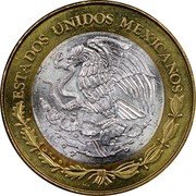 Mexico 100 Pesos Chihuahua 2006 Mo KM# 775 ESTADOS UNIDOS MEXICANOS coin obverse Mexico 100 Pesos Chihuahua 2006 Mo KM# 775 ESTADOS UNIDOS MEXICANOS coin obverse