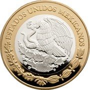 Mexico 100 Pesos Balanza Coin 2013 Mo Prooflike KM# 973 ESTADOS UNIDOS MEXICANOS coin obverse Mexico 100 Pesos Balanza Coin 2013 Mo Prooflike KM# 973 ESTADOS UNIDOS MEXICANOS coin obverse