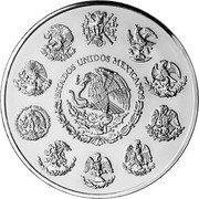 Mexico 100 Pesos Aztec Calendar 2011 Mo Prooflike KM# 921 ESTADOS UNIDOS MEXICANOS coin obverse Mexico 100 Pesos Aztec Calendar 2011 Mo Prooflike KM# 921 ESTADOS UNIDOS MEXICANOS coin obverse