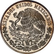 Mexico 100 Pesos (Morelos Pattern) KM# Pn210 ESTADOS UNIDOS MEXICANOS coin obverse Mexico 100 Pesos (Morelos Pattern) KM# Pn210 ESTADOS UNIDOS MEXICANOS coin obverse
