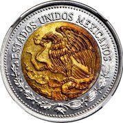 Mexico 100 Pesos (Pattern. Venustiano Carranza) ESTADO UNIDOS MEXICANOS coin obverse Mexico 100 Pesos (Pattern. Venustiano Carranza) ESTADO UNIDOS MEXICANOS coin obverse