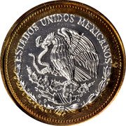 Mexico 1000 Pesos Pattern. 1989 Mo ESTADOS UNIDOS MEXICANOS coin obverse Mexico 1000 Pesos Pattern. 1989 Mo ESTADOS UNIDOS MEXICANOS coin obverse