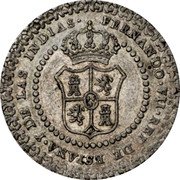 Mexico 2 Reales Fernando VII Proclamation Coinage. Xalapa 1808 FERNANDO VII REY DE ESPAÑA Y DE LAS YNDIAS coin obverse Mexico 2 Reales Fernando VII Proclamation Coinage. Xalapa 1808 FERNANDO VII REY DE ESPAÑA Y DE LAS YNDIAS coin obverse