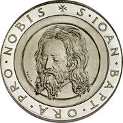 Malta 2 Scudi (Ernesto Trial Strike) X# PR2 S IOAN BAPT ORA PRO NOBIS PROVA coin reverse