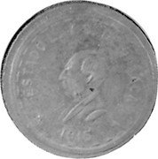 Mexico 20 Centavos Provisional Government Coinage. Oaxaca 1915 KM# 731.2 ESTADO L. Y S. DE OAXACA 1915 coin obverse Mexico 20 Centavos Provisional Government Coinage. Oaxaca 1915 KM# 731.2 ESTADO L. Y S. DE OAXACA 1915 coin obverse