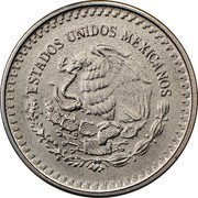 Mexico 20 Centavos Pattern 1980 Mo KM# Pn218 ESATDOS UNIDOS MEXICANOS coin obverse Mexico 20 Centavos Pattern 1980 Mo KM# Pn218 ESATDOS UNIDOS MEXICANOS coin obverse