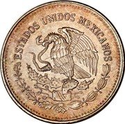 Mexico 20 Centavos (Pattern) ESTADOS UNIDOS MEXICANOS coin obverse