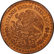 Mexico 20 Pesos (Coyolxauhqui Pattern) ESTADOS UNIDOS MEXICANOS coin obverse