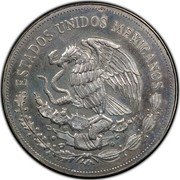 Mexico 20 Pesos Pattern. Jugador De Pelota. Large Mintmark 1980 Mo KM# Pn222 ESTADOS UNIDOS MEXICANOS coin obverse Mexico 20 Pesos Pattern. Jugador De Pelota. Large Mintmark 1980 Mo KM# Pn222 ESTADOS UNIDOS MEXICANOS coin obverse