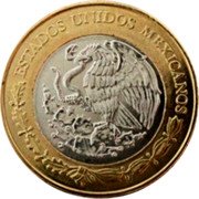 Mexico 20 Pesos Plan Marina ND (2016) Mo KM# 990 ESTADOS UNIDOS MEXICANOS coin obverse Mexico 20 Pesos Plan Marina ND (2016) Mo KM# 990 ESTADOS UNIDOS MEXICANOS coin obverse