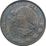 Mexico 25 Centavos (Francisco Madero Pattern) KM# Pn207 ESTADOS UNIDOS MEXCANOS coin obverse Mexico 25 Centavos (Francisco Madero Pattern) KM# Pn207 ESTADOS UNIDOS MEXCANOS coin obverse
