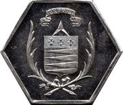 France 25 Centimes (Ville de Castres. Pattern) DEBOVT coin obverse France 25 Centimes (Ville de Castres. Pattern) DEBOVT coin obverse