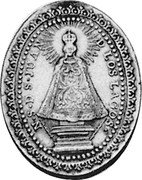 Mexico 4 Reales Hidalgo Fantasy Coinage (ca.1810) X# 2 N S D S JUAN D LOS LAGOS coin reverse