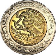 Mexico 5 Pesos Jose Maria Cos 2009 Mo Prooflike KM# 908 ESTADOS UNIDOS MEXICANOS coin obverse Mexico 5 Pesos Jose Maria Cos 2009 Mo Prooflike KM# 908 ESTADOS UNIDOS MEXICANOS coin obverse
