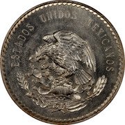 Mexico 5 Pesos (Scales Pattern) KM# Pn195 ESTADOS UNIDOS MEXICANOS coin obverse Mexico 5 Pesos (Scales Pattern) KM# Pn195 ESTADOS UNIDOS MEXICANOS coin obverse