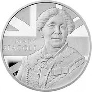 UK 5 Pounds Seacole Mary 2023 Proof MARY SEACOLE SD coin reverse UK 5 Pounds Seacole Mary 2023 Proof MARY SEACOLE SD coin reverse