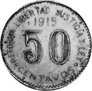 Mexico 50 Centavos Morelos Revolutionary 1915 KM# 706 REFORMA LIBERTAD JUSTICIA Y LEY 1915 50 CENTAVOS coin reverse Mexico 50 Centavos Morelos Revolutionary 1915 KM# 706 REFORMA LIBERTAD JUSTICIA Y LEY 1915 50 CENTAVOS coin reverse