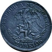 Mexico 50 Centavos Morelos Revolutionary 1916 KM# 704 REPUBLICA MEXICANA MORELOS coin obverse Mexico 50 Centavos Morelos Revolutionary 1916 KM# 704 REPUBLICA MEXICANA MORELOS coin obverse