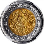 Mexico 50 Pesos (Pattern. Benito Juarez) ESTADOS UNIDOS MEXICANOS coin obverse Mexico 50 Pesos (Pattern. Benito Juarez) ESTADOS UNIDOS MEXICANOS coin obverse