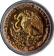 Mexico 5000 Pesos Pattern. 50th Anniversary of Nationalization of Oil Industry 1988 Mo ESTADOS UNIDOS MEXICANOS coin obverse Mexico 5000 Pesos Pattern. 50th Anniversary of Nationalization of Oil Industry 1988 Mo ESTADOS UNIDOS MEXICANOS coin obverse