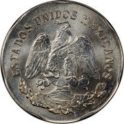 Mexico 6 Pesos (Pattern. Green Turtle) ESTADOS UNIDOS MEXICANOS coin obverse