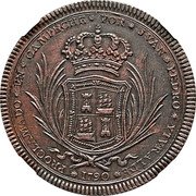 Mexico 8 Reales Carlos IV 1790  PROCLAMADO EN CAMPECHE POR JVAN PEDRO YTURALDE 1790 coin obverse