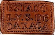 Mexico Centavo Provisional Government Coinage. Oaxaca 1915 KM# 709 ESTADO L.Y.S. DE OAXACA coin obverse Mexico Centavo Provisional Government Coinage. Oaxaca 1915 KM# 709 ESTADO L.Y.S. DE OAXACA coin obverse