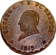 Mexico Centavo Oaxaca Revolutionary 1915 KM# 710a ESTADO L. Y S. DE OAXACA 1915 coin obverse Mexico Centavo Oaxaca Revolutionary 1915 KM# 710a ESTADO L. Y S. DE OAXACA 1915 coin obverse