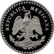 Mexico One Ounce X# MB22 Estados Unidos Mexicanos REPUBLICA MEXICANA coin obverse Mexico One Ounce X# MB22 Estados Unidos Mexicanos REPUBLICA MEXICANA coin obverse