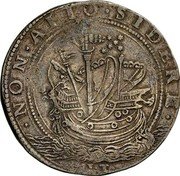 Italy 1/2 Ducatone (Francesco I) NON ALIO SIDERE I T coin reverse Italy 1/2 Ducatone (Francesco I) NON ALIO SIDERE I T coin reverse
