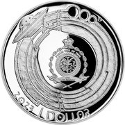 Niue 1 Dollar (Black Hole) CM PUBLIC SEAL OF NIUE ATUA NIUE TUKULAGI 2023 1 DOLLAR coin obverse Niue 1 Dollar (Black Hole) CM PUBLIC SEAL OF NIUE ATUA NIUE TUKULAGI 2023 1 DOLLAR coin obverse