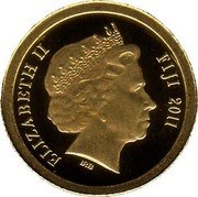 Fiji 1 Dollar Caesar Nero 2011 Proof KM# 246 ELIZABETH II FIJI 2011 IRB coin obverse Fiji 1 Dollar Caesar Nero 2011 Proof KM# 246 ELIZABETH II FIJI 2011 IRB coin obverse
