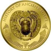 Fiji 10 Dollars Scarab of Tutankhamun 2010 Proof KM# 414 HISTORY OF ANCIENT EGYPT coin reverse Fiji 10 Dollars Scarab of Tutankhamun 2010 Proof KM# 414 HISTORY OF ANCIENT EGYPT coin reverse