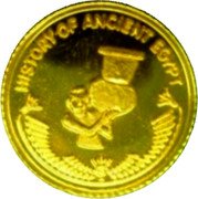 Fiji 10 Dollars Nubian Servant 2013 Proof KM# 424 HISTORY OF ANCIENT EGYPT coin reverse Fiji 10 Dollars Nubian Servant 2013 Proof KM# 424 HISTORY OF ANCIENT EGYPT coin reverse